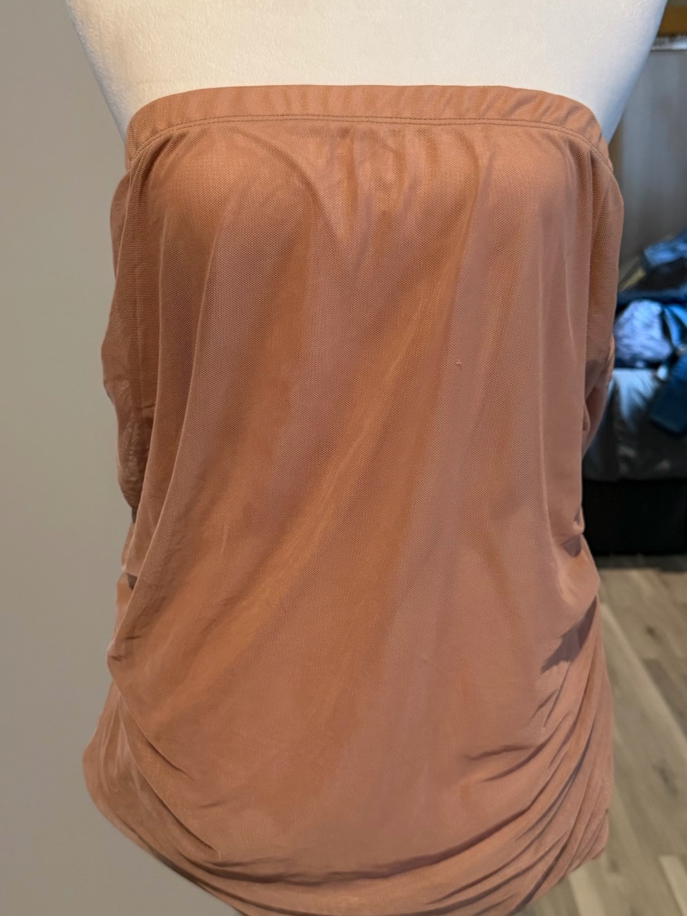Rue21 Strapless Tube Top in light Beige 2X